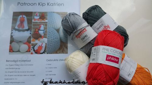 Kip Katrien foto 1 materiaal