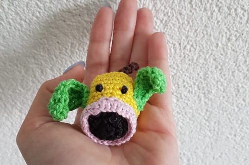 gehaakte pokemon weepingbell