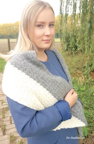 Drops Air sjaal Jip by Jan 2